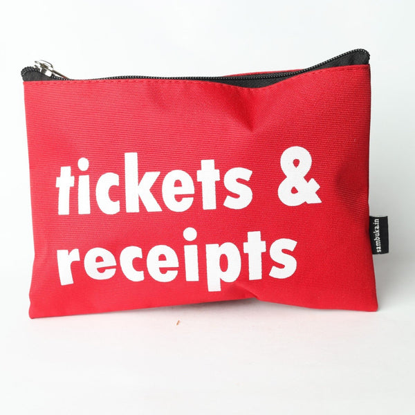 Tickets & Receipts