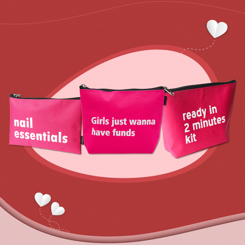 Pouches for the best Galentines ever